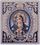Набор для вышивания Икона "Богородица Умиление (жемчуг)"