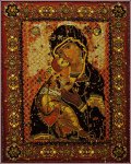 Набор для вышивания Икона "Владимирская Божья матерь"