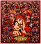 Набор для вышивания Икона "Богородица Жировицкая"