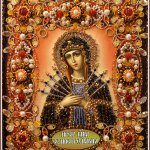 Набор для вышивания Икона "Богородица Семистрельная"