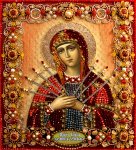 Набор для вышивания Икона "Богородица Семистрельная"