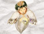 Набор для вышивания "Брошь Ангел любви"