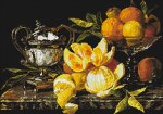 Алмазная мозаика "Натюрморт с апельсинами"