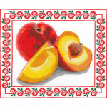 Набор для вышивания "Спелый персик"