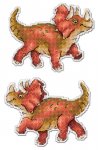 Набор для вышивания "Динозавры. Трицератопс"