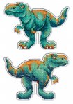 Набор для вышивания "Динозавры. Тираннозавр"