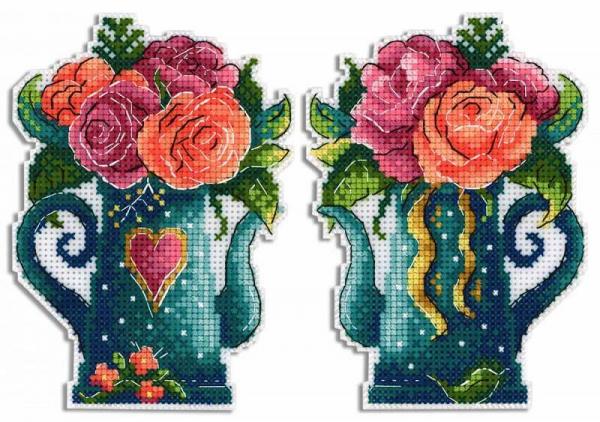 Набор для вышивания "Цветы любви"