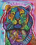 Набор для вышивания "Любопытный тигр"