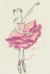 Набор для вышивания "Балерина. Роза"