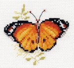 Набор для вышивания "Яркие бабочки. Оранжевая"