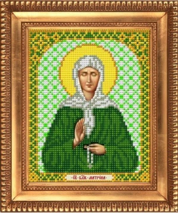 Ткань с рисунком Икона "Святая Блаженная Матрона"