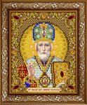 Ткань с рисунком Икона "Святой Николай"