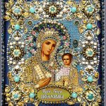 Набор для вышивания Икона "Богородица Иверская"