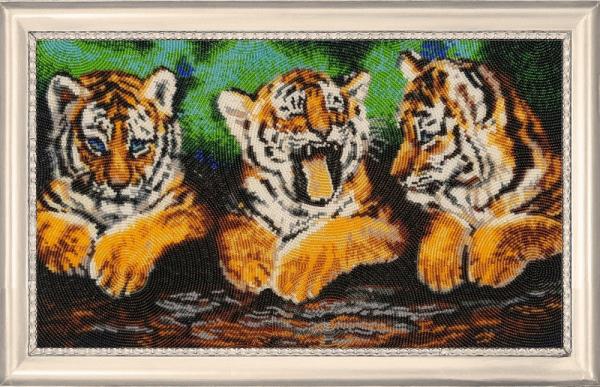 Набор для вышивания "Три тигрёнка"