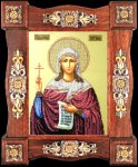 Ткань с рисунком Икона "Святая Татиана"