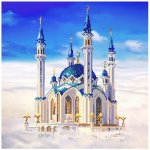 Канва с рисунком "Мечеть Кул-Шериф в Казани"