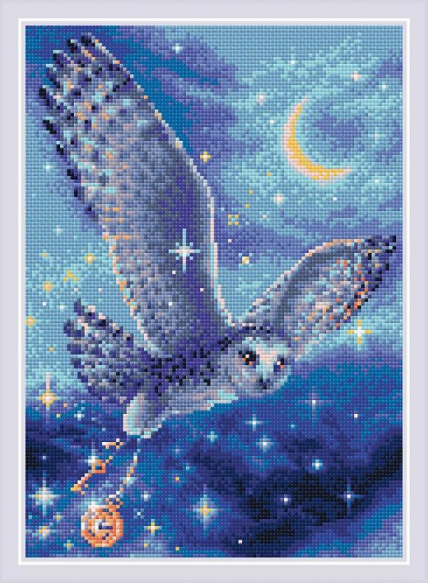 Алмазная мозаика "Волшебная сова"