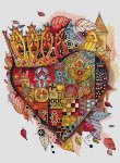 Набор для вышивания "Королевское сердце"