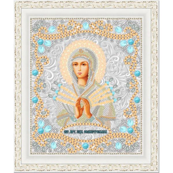 Ткань с рисунком Икона "Богородица Семистрельная"