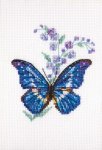 Набор для вышивания "Синюха и бабочка"