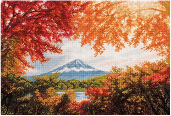 Набор для вышивания "Япония. Гора Фудзияма"