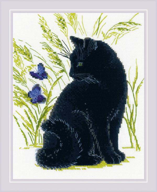 Набор для вышивания "Черный кот"