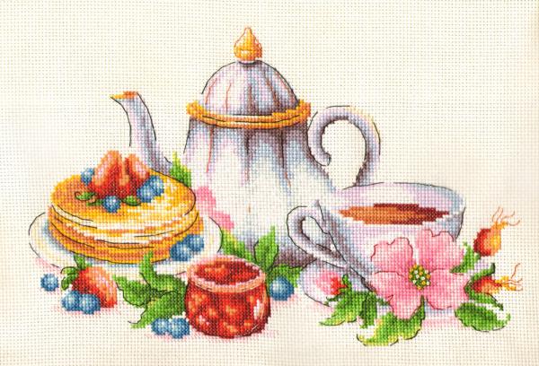 Набор для вышивания "Чай с шиповником"