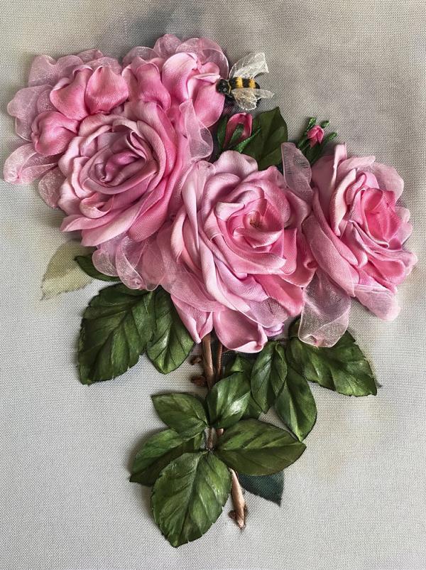 Набор для вышивания "Ветка с розами"