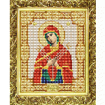 Ткань с рисунком Икона "Богородица Умягчение злых сердец"