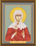 Ткань с рисунком Икона "Св.Мц. Раиса (Ираида) Александрийская"