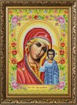 Ткань с рисунком Икона "Богородица Казанская"