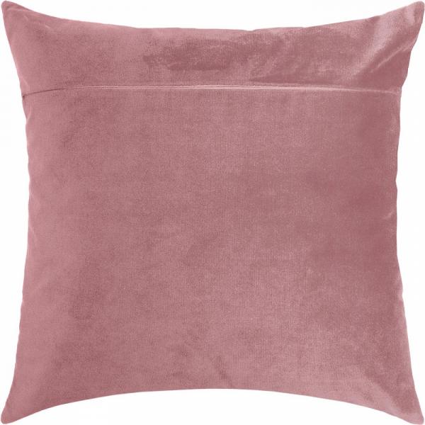 Обратная сторона подушки 40х40 см, розовый виноград, бархат