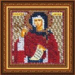 Ткань с рисунком Икона "Икона Св.Мученица Марина Антиохийская"