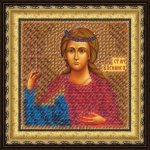 Ткань с рисунком Икона "Икона Св.Мученица Василиса"