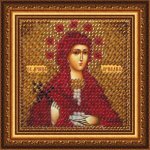 Ткань с рисунком Икона "Св.Мученица Ариадна"