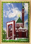 Набор для вышивания "Мечети мира. Мемориальная мечеть в Москве"