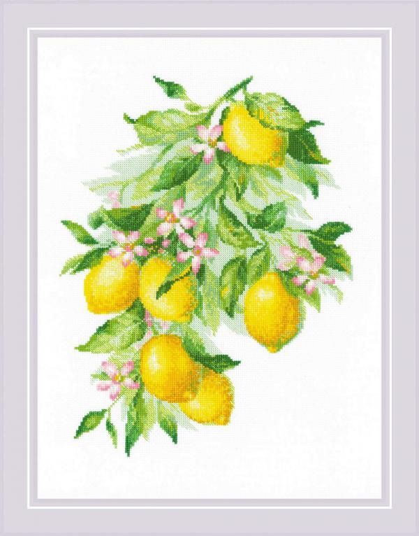 Набор для вышивания "Яркие лимоны"
