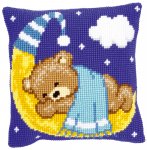 Набор для вышивания "Медведь на голубой луне"